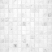 Bianco Venatino 1x1 Honed Mosaic | Quality Carpet Inc.