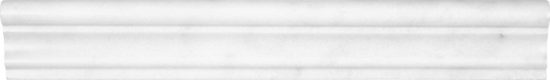 Bianco Venatino 2x12 Polished Chairrail