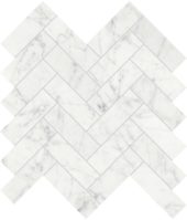 Eterna Bianco 1.25x4 Honed Herringbone Mosaic | Quality Carpet Inc.