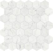 Eterna Bianco 2 Honed Hexagon Mosaic | Quality Carpet Inc.