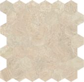 Impero Reale 2 Polished Hexagon Mosaic | Quality Carpet Inc.
