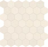 Serene Ivory 2 Hexagon Mosaic | Quality Carpet Inc.