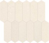 Serene Ivory 2x6 Picket Mosaic | Quality Carpet Inc.