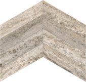 Silver Ash 2x8.5 Chevron Mosaic | Quality Carpet Inc.