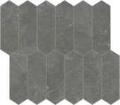 Stark Carbon 2x6 Picket Mosaic | Quality Carpet Inc.