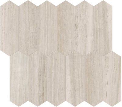 Strada Mist 2×6 Picket Mosaic