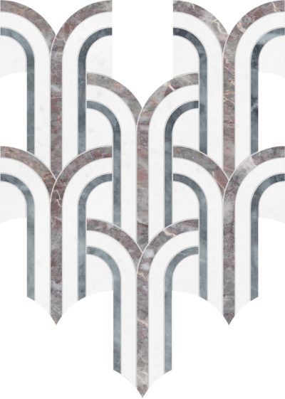 Utopio Florence Blush Mosaic