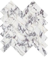 Viola Roccia 1.25x4 Herringbone Mosaic | Quality Carpet Inc.