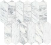 Virtue Bianco 2x6 Picket Mosaic | Quality Carpet Inc.