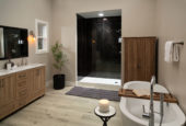 Black Ice Gloss Shower Wall Kit 32x60x94 | Quality Carpet Inc.