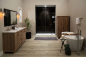 Black Ice Gloss Shower Wall Kit 36x60x94 | Quality Carpet Inc.