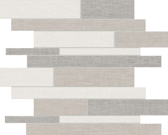 Fabrika Random Strip Mosaic Light Matte