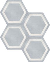 Form 7" Hexagon Frame Tide | Quality Carpet Inc.