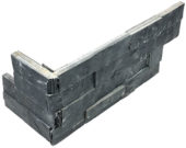 Ledger Stone 6x18 Carbon Assembled Corner | Quality Carpet Inc.