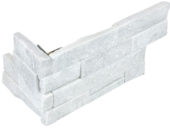 Ledger Stone 6x18 Glacier Assembled Corner | Quality Carpet Inc.