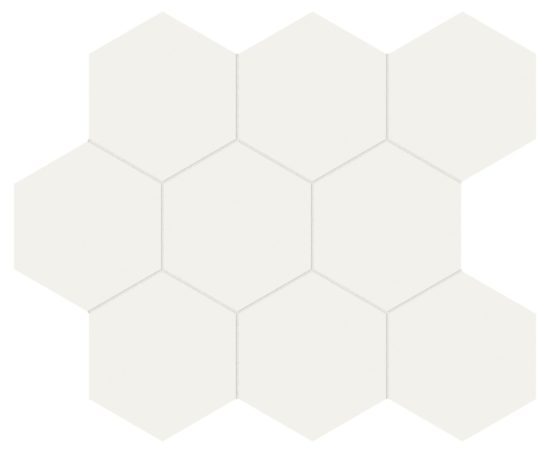 Monoforma 4" Hex Moonlight Silk | Quality Carpet Inc.