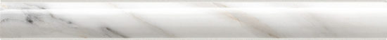 Obsession .5x10 Calacatta Quarter Round | Quality Carpet Inc.