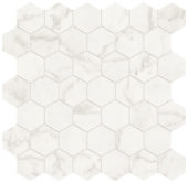 Royal Stoneworks 2" Cloudstone White Hex | Quality Carpet Inc.