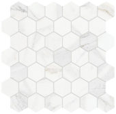 Royal Stoneworks 2" Crown Calacatta Hex | Quality Carpet Inc.