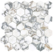 Royal Stoneworks 2" Italian Arabescato Hex | Quality Carpet Inc.
