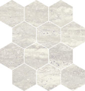 Saturnia 3x3 Hex Roman Matte | Quality Carpet Inc.