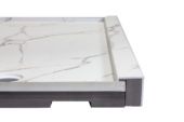 Shower Pan 30x60 Bianco Marble | Quality Carpet Inc.