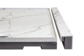 Shower Pan 32x60 Bianco Marble | Quality Carpet Inc.