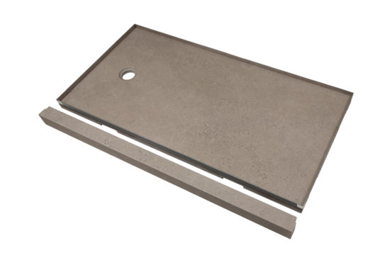 Shower Pan 32x60 Concrete Sand | Quality Carpet Inc.