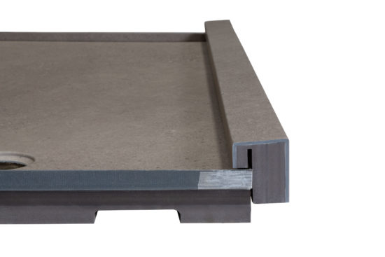 Shower Pan 32x60 Concrete Sand | Quality Carpet Inc.