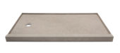 Shower Pan 36x60 Concrete Sand | Quality Carpet Inc.