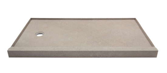 Shower Pan 36x60 Concrete Sand | Quality Carpet Inc.
