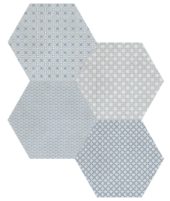 Tapestri 8.5 Denim Blend Hexagon | Quality Carpet Inc.